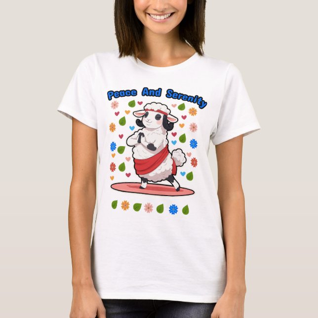 Peace and Serenity T-Shirt (Front)