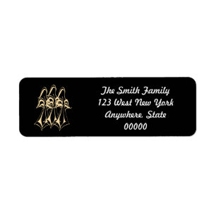 Peace! Angel Address Label