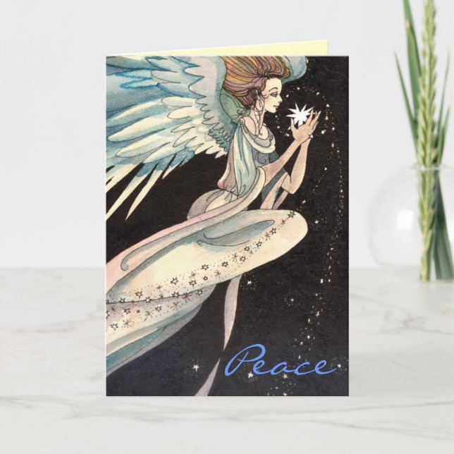 Peace Angel Christmas Card (Front)