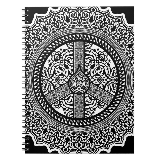 Peace Arabesque Notebook (Front)