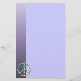 Peace Art Symbol Stationery