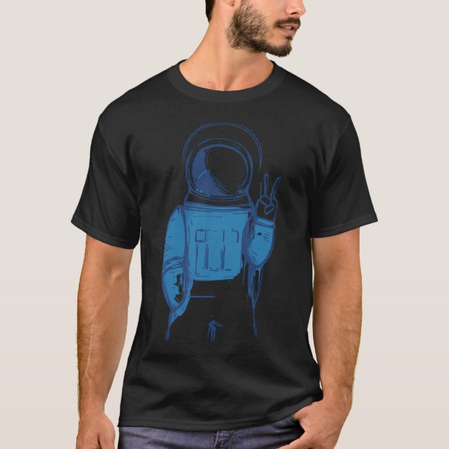 Peace Astronaut T-Shirt (Front)