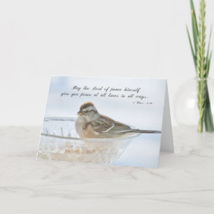 Peace at All Times - Scripture Card