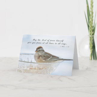 Peace at All Times - Scripture Card