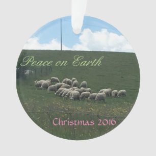 Peace at Christmas Ornament