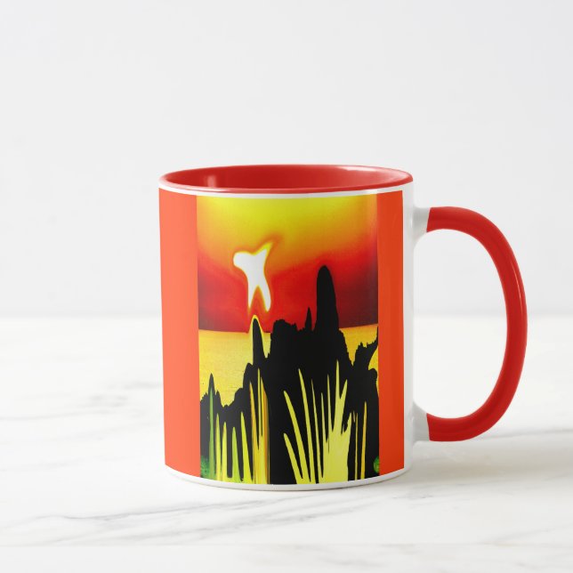 Peace at dawn mug (Right)