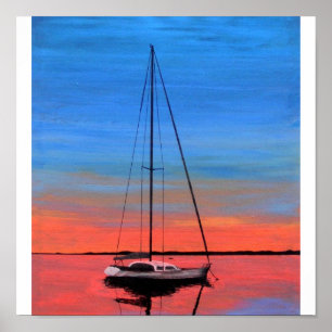 Peace At Sundown Poster