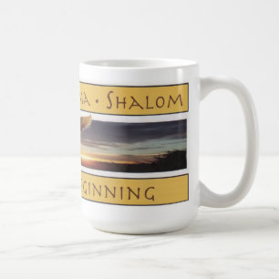Peace at the Beginning mug