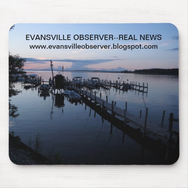 Peace at the Lake Mouse Mat (Front)
