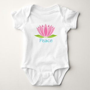 Peace baby bodysuit