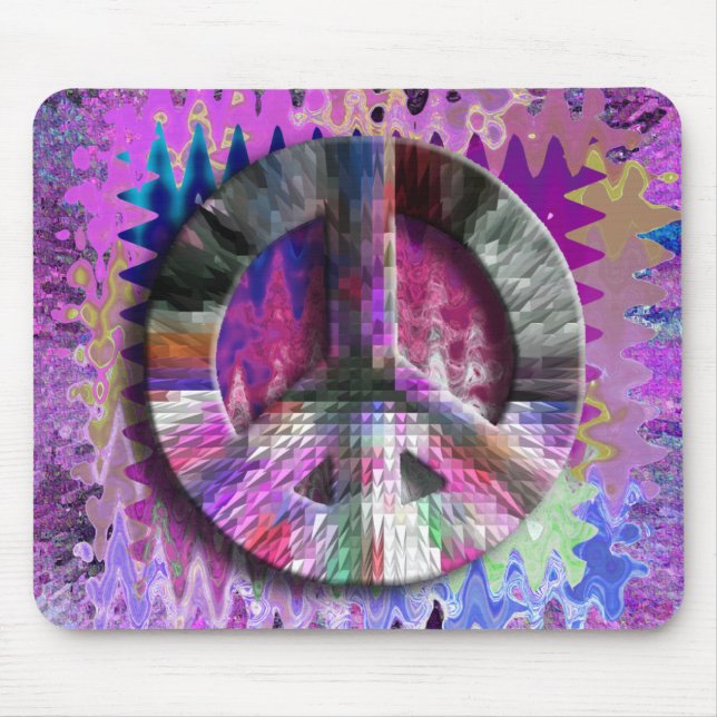 Peace Baby! Mouse Mat (Front)