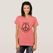 Peace Back By Popular Demand T-Shirt (Front Full)