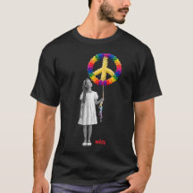 Peace Balloons Girl