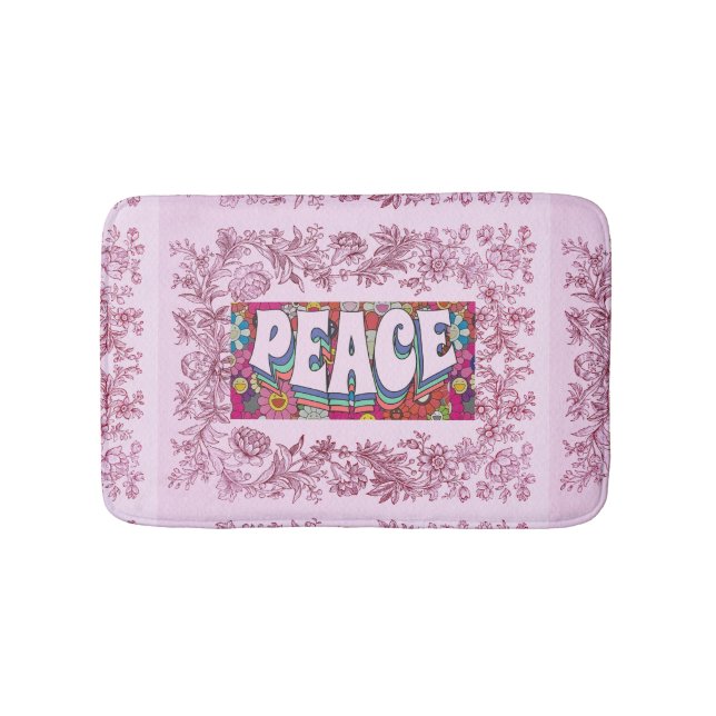 Peace Bath Mat (Front)