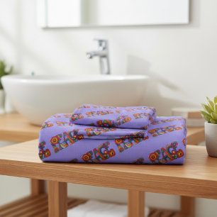 Peace Bath Towel Set