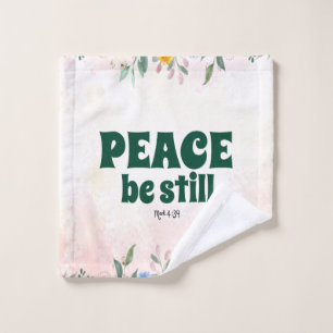 PEACE BE STILL BATH TOWEL SET