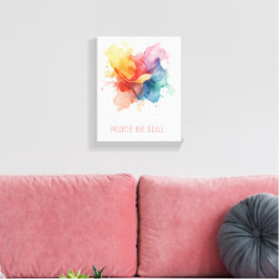 Peace Be Still Canvas Print