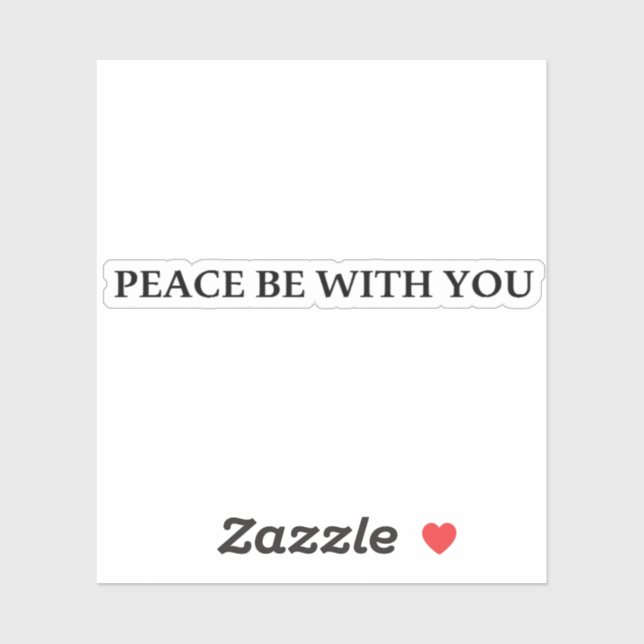 Peace Be With You (Sheet)