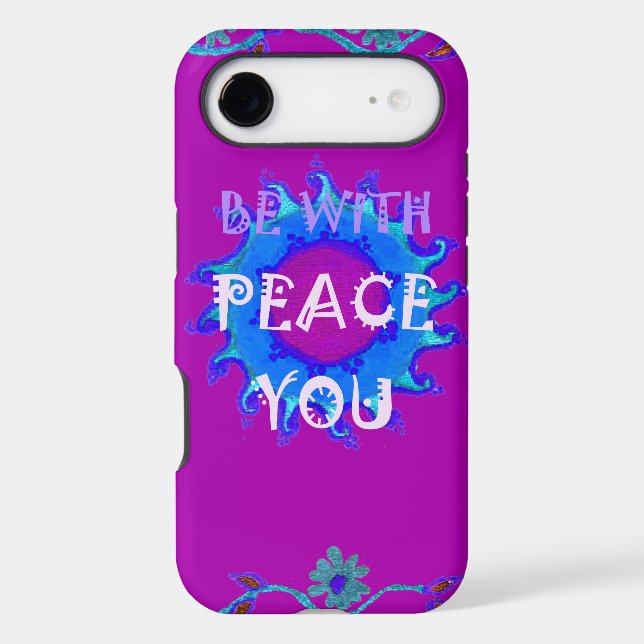 Peace Be With You Inspirational Print (Back)