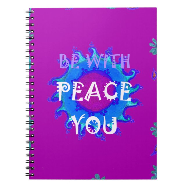 Peace Be With You Notebook (Front)