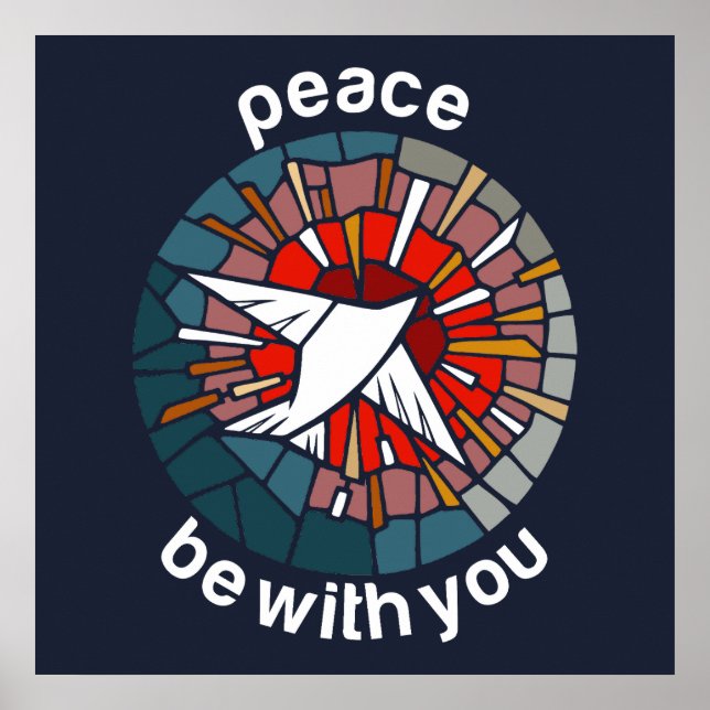 Peace be with you poster (Front)