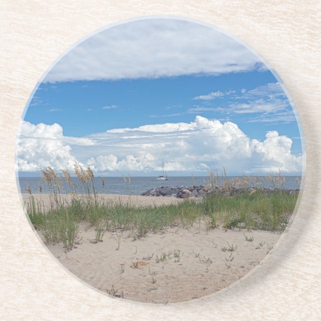 Peace Beach Refuge Coaster (Front)