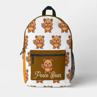 Peace Bear Cute Bag