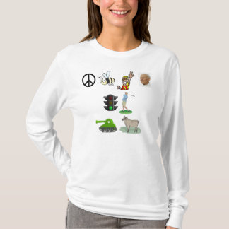 peace bee "hey" pole light driver tank ewe
