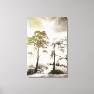Peace before the Storm Canvas Print
