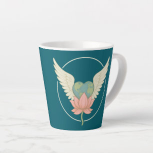Peace Begins With Me Latte Mug