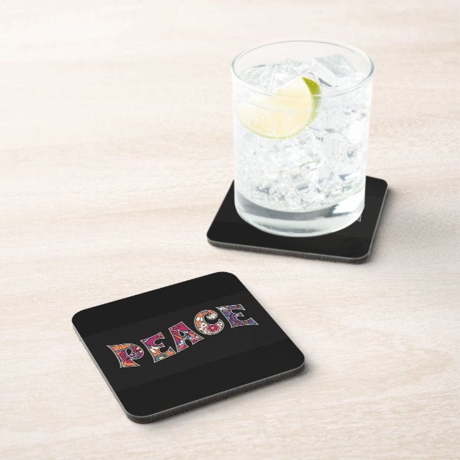 Peace Beverage Coaster (Right Side)