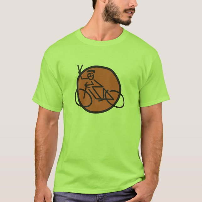 peace bike T-Shirt (Front)