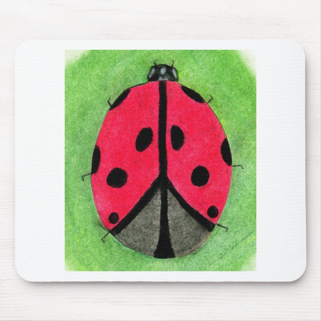 Peace Bug Mouse Mat (Front)
