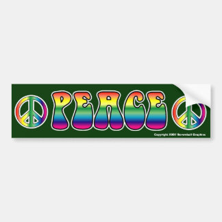Peace Bumper Sticker