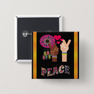 Peace Button