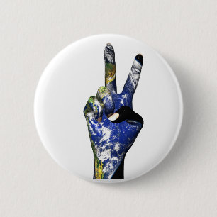 Peace Button