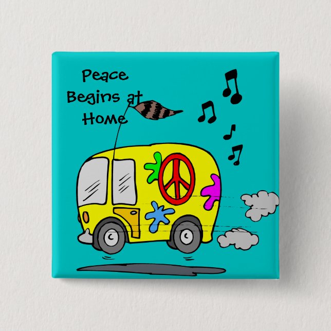 peace button (Front)