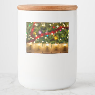 Peace Candles Food Label