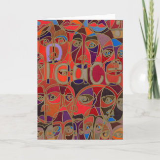 peace card