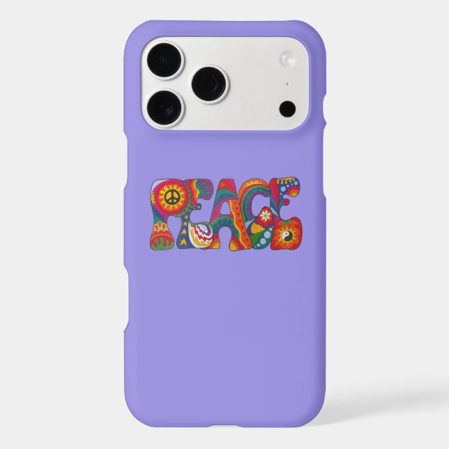 Peace Case-Mate iPhone Case (Back)