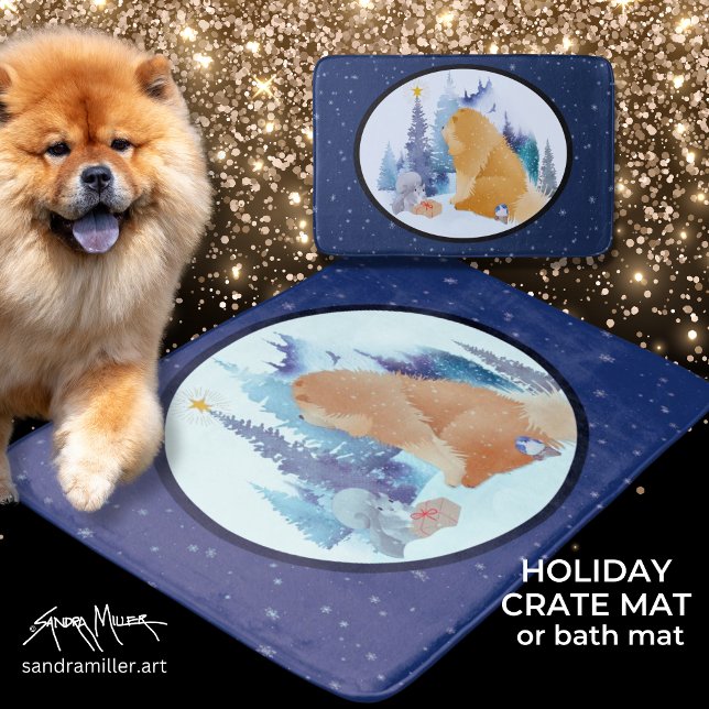 PEACE  Chow holiday crate/bath mat (Creator Uploaded)