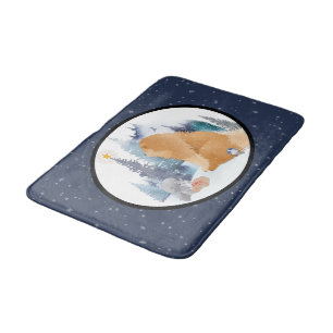 PEACE Chow holiday MEDIUM crate/bath mat