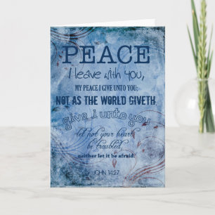 Peace Christian Thank You John 14:27