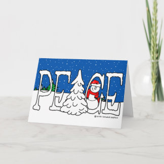 Peace Christmas Card