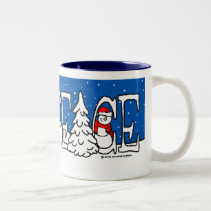 Peace Christmas Mug