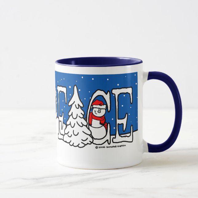 Peace Christmas Mug (Right)