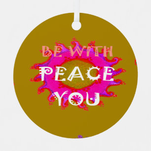 Peace Christmas Ornament