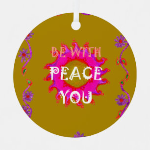 Peace Christmas Ornament