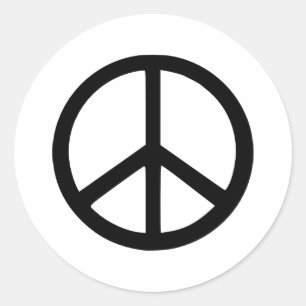 Peace Classic Round Sticker