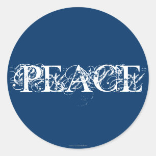 Peace Classic Round Sticker
